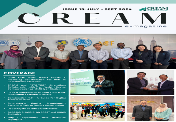 CREAM E-Magazine Issue 15 : July-Sept 2024